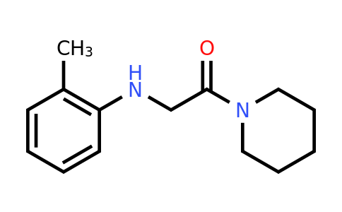 CAS 93865-41-9 | 2-[(2-Methylphenyl)amino]-1-(piperidin-1-yl)ethan-1-one