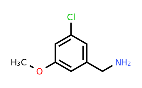 CAS 939044-29-8 | 1-(3-Chloro-5-methoxyphenyl)methanamine
