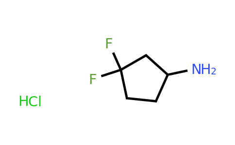 CAS 939398-48-8 | 3,3-difluorocyclopentan-1-amine hydrochloride