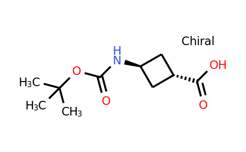 CAS 939400-34-7 | trans-3-(tert-butoxycarbonylamino)cyclobutanecarboxylic acid