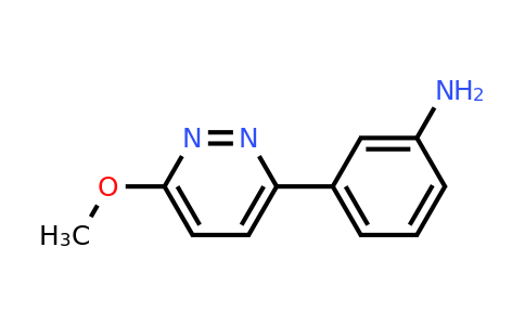 CAS 939428-11-2 | 3-(6-Methoxypyridazin-3-yl)aniline