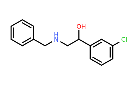 CAS 93946-44-2 | 2-(benzylamino)-1-(3-chlorophenyl)ethan-1-ol