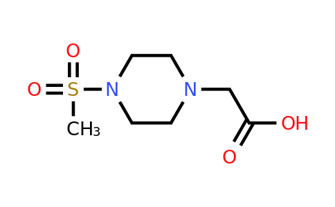 CAS 939756-87-3 | 2-(4-methanesulfonylpiperazin-1-yl)acetic acid
