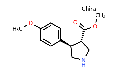 CAS 939758-17-5 | Trans-methyl 4-(4-methoxyphenyl)pyrrolidine-3-carboxylate