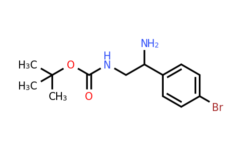 CAS 939760-50-6 | [2-Amino-2-(4-bromo-phenyl)-ethyl]-carbamic acid tert-butyl ester