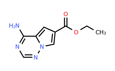 CAS 939808-08-9 | ethyl 4-aminopyrrolo[2,1-f][1,2,4]triazine-6-carboxylate