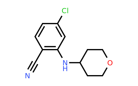 CAS 939816-62-3 | 4-Chloro-2-[(oxan-4-yl)amino]benzonitrile