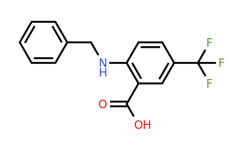 CAS 939816-68-9 | 2-(Benzylamino)-5-(trifluoromethyl)benzoic acid