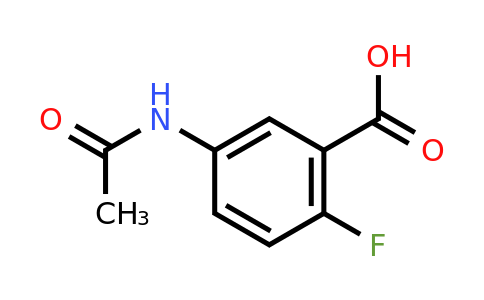 CAS 939909-22-5 | 5-Acetamido-2-fluorobenzoic acid