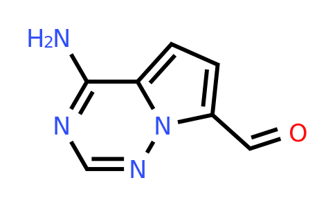 CAS 939967-94-9 | 4-aminopyrrolo[2,1-f][1,2,4]triazine-7-carbaldehyde