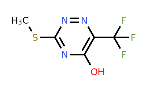 CAS 939979-90-5 | 6-(Trifluoromethyl)-3-(methylthio)-1,2,4-triazin-5-ol