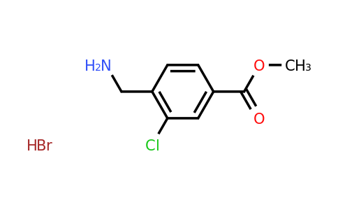 CAS 939980-25-3 | Methyl 4-(aminomethyl)-3-chlorobenzoate hydrobromide