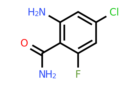 CAS 940054-52-4 | 2-Amino-4-chloro-6-fluorobenzamide
