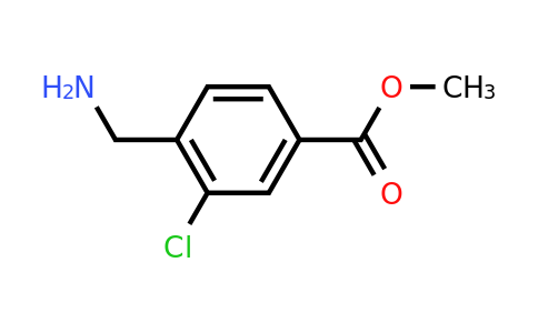 CAS 940062-11-3 | Methyl 4-(aminomethyl)-3-chlorobenzoate