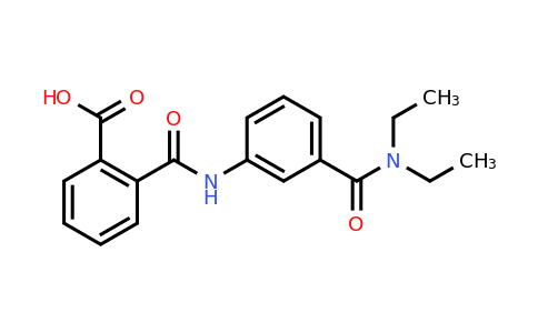 CAS 940223-00-7 | 2-((3-(Diethylcarbamoyl)phenyl)carbamoyl)benzoic acid