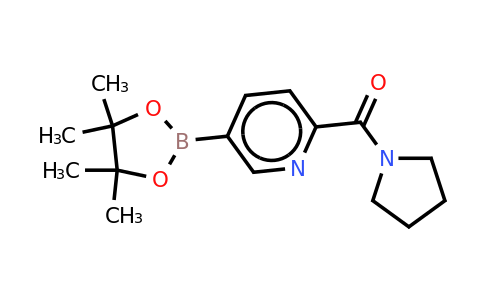 CAS 940314-18-1 | 1-Pyrrolidinyl[5-(4,4,5,5-tetramethyl-1,3,2-dioxaborolan-2-YL)-2-pyridinyl]-methanone