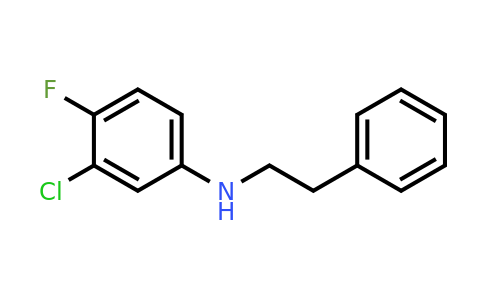 CAS 940366-17-6 | 3-Chloro-4-fluoro-N-phenethylaniline