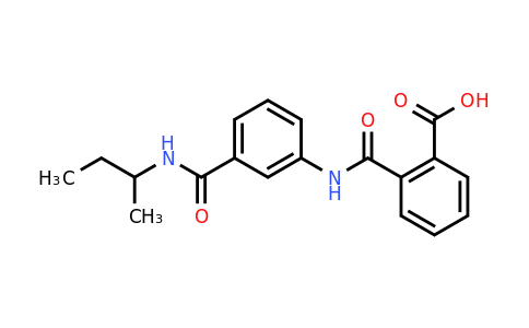 CAS 940480-40-0 | 2-((3-(sec-Butylcarbamoyl)phenyl)carbamoyl)benzoic acid