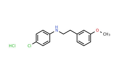 CAS 94085-81-1 | (4-Chloro-phenyl)-[2-(3-methoxy-phenyl)-ethyl]-amine hydrochloride