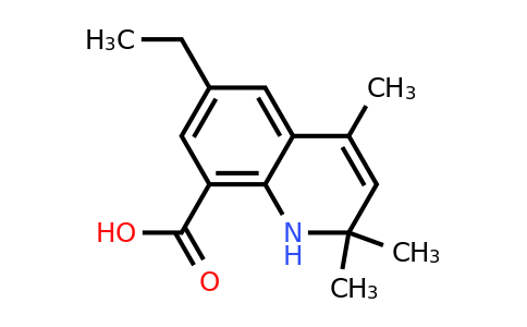 CAS 940980-94-9 | 6-Ethyl-2,2,4-trimethyl-1,2-dihydroquinoline-8-carboxylic acid