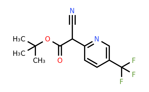 CAS 941133-76-2 | Tert-butyl cyano[5-(trifluoromethyl)pyridin-2-YL]acetate