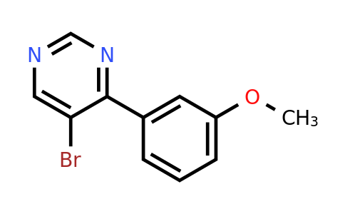 CAS 941294-40-2 | 5-Bromo-4-(3-methoxyphenyl)pyrimidine