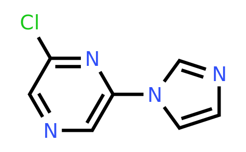 CAS 941294-48-0 | 2-Chloro-6-(1H-imidazol-1-YL)pyrazine