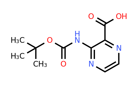 CAS 941316-90-1 | 3-((tert-Butoxycarbonyl)amino)pyrazine-2-carboxylic acid