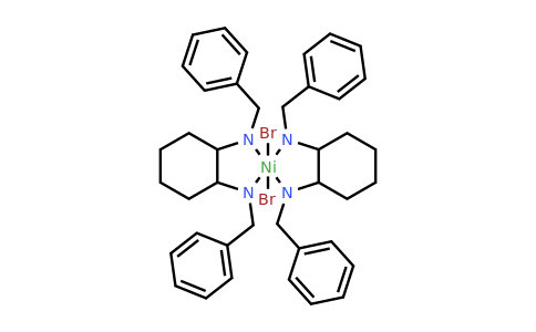 CAS 941321-23-9 | Nickel, bis[(1R,2R)-N1,N2-bis(phenylmethyl)-1,2-cyclohexanediamine-κN1,κN2]dibromo-, (OC-6-12)-