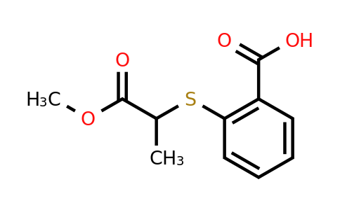 CAS 941395-11-5 | 2-[(1-Methoxy-1-oxopropan-2-yl)sulfanyl]benzoic acid