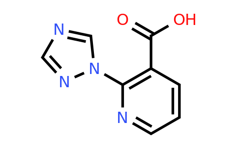 CAS 941400-53-9 | 2-(1H-1,2,4-Triazol-1-yl)nicotinic acid