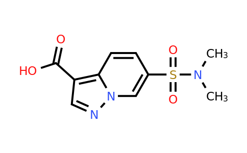 CAS 941585-35-9 | 6-(dimethylsulfamoyl)pyrazolo[1,5-a]pyridine-3-carboxylic acid