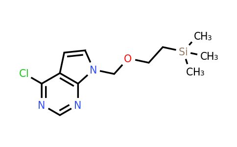 CAS 941685-26-3 | 4-chloro-7-{[2-(trimethylsilyl)ethoxy]methyl}-7H-pyrrolo[2,3-d]pyrimidine