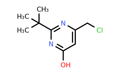 CAS 94171-08-1 | 2-(tert-Butyl)-6-(chloromethyl)pyrimidin-4-ol
