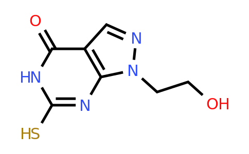 CAS 941868-06-0 | 1-(2-hydroxyethyl)-6-mercapto-1,5-dihydro-4{H}-pyrazolo[3,4-{d}]pyrimidin-4-one