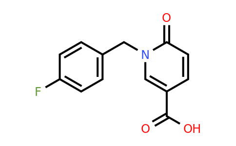 CAS 941869-20-1 | 1-(4-Fluorobenzyl)-6-oxo-1,6-dihydropyridine-3-carboxylic acid