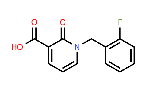 CAS 941869-31-4 | 1-(2-Fluorobenzyl)-2-oxo-1,2-dihydropyridine-3-carboxylic acid
