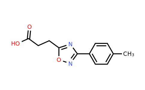 CAS 94192-17-3 | 3-(3-(p-Tolyl)-1,2,4-oxadiazol-5-yl)propanoic acid