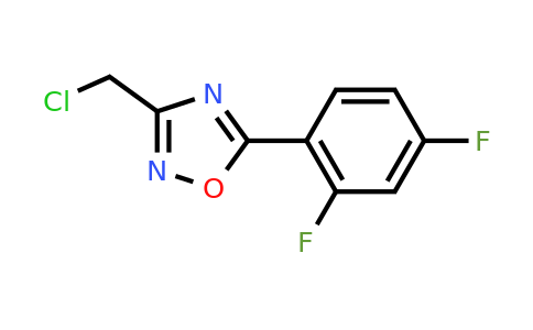CAS 942035-93-0 | 3-(chloromethyl)-5-(2,4-difluorophenyl)-1,2,4-oxadiazole