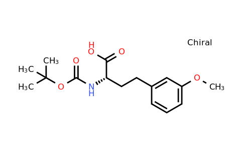 CAS 942065-44-3 | (S)-2-Tert-butoxycarbonylamino-4-(3-methoxy-phenyl)-butyric acid