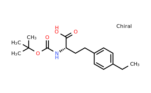 CAS 942065-46-5 | (S)-2-Tert-butoxycarbonylamino-4-(4-ethyl-phenyl)-butyric acid