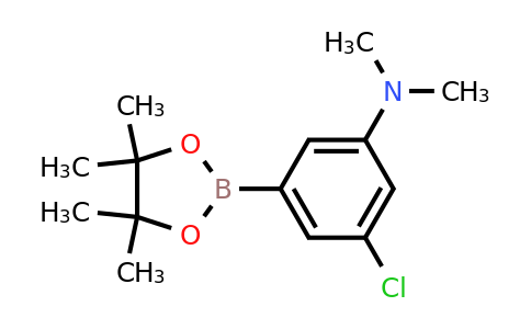 CAS 942069-59-2 | 3-Chloro-N,N-dimethyl-5-(4,4,5,5-tetramethyl-1,3,2-dioxaborolan-2-yl)aniline