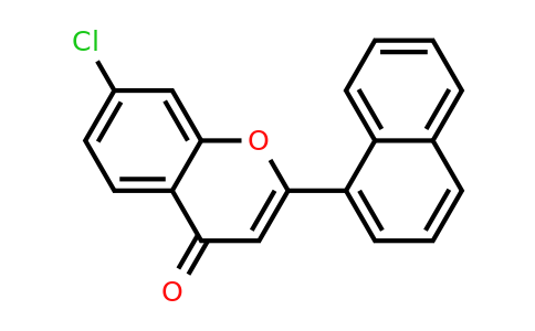 CAS 942079-78-9 | 7-Chloro-2-(naphthalen-1-YL)-4H-chromen-4-one