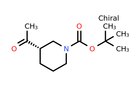 CAS 942143-25-1 | tert-butyl (3S)-3-acetylpiperidine-1-carboxylate