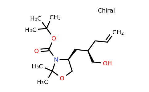 CAS 942144-13-0 | (S)-tert-Butyl 4-((R)-2-(hydroxymethyl)pent-4-en-1-yl)-2,2-dimethyloxazolidine-3-carboxylate