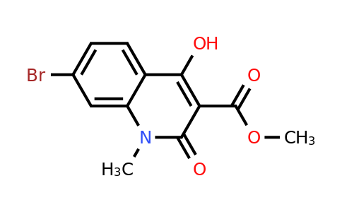 CAS 942152-80-9 | Methyl 7-bromo-4-hydroxy-1-methyl-2-oxo-1,2-dihydroquinoline-3-carboxylate