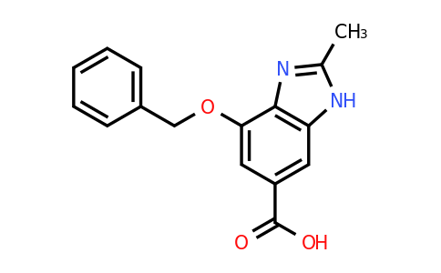 CAS 942195-83-7 | 4-(Benzyloxy)-2-methyl-1H-benzo[d]imidazole-6-carboxylic acid