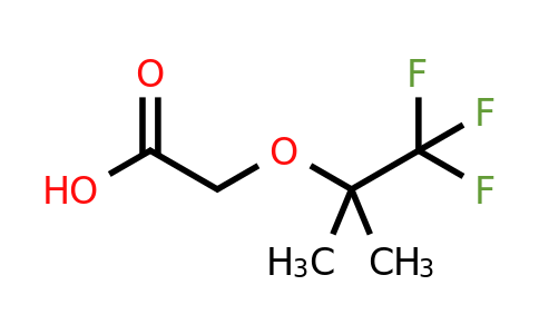 CAS 942215-79-4 | 2-[(1,1,1-trifluoro-2-methylpropan-2-yl)oxy]acetic acid