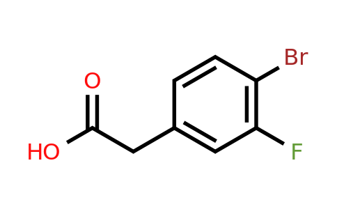CAS 942282-40-8 | 2-(4-bromo-3-fluorophenyl)acetic acid