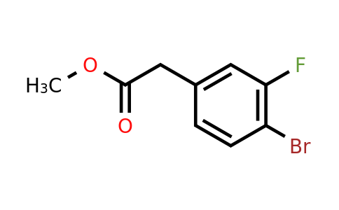 CAS 942282-41-9 | (4-Bromo-3-fluoro-phenyl)-acetic acid methyl ester